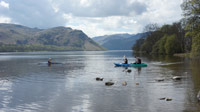 Canoeing on Ullswater